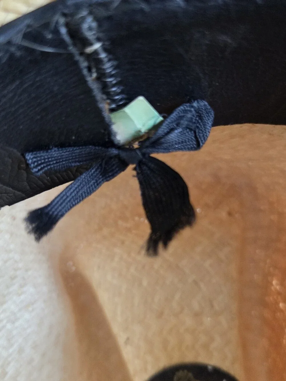 Vintage Par Excellence Straw Cowboy Hat with Decorative Band - Natural Straw